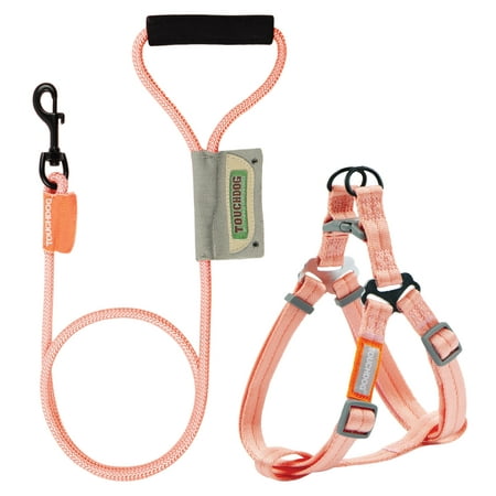 Touchdog ® 'Macaron' 2-in-1 Durable Nylon Dog Harness and Leash