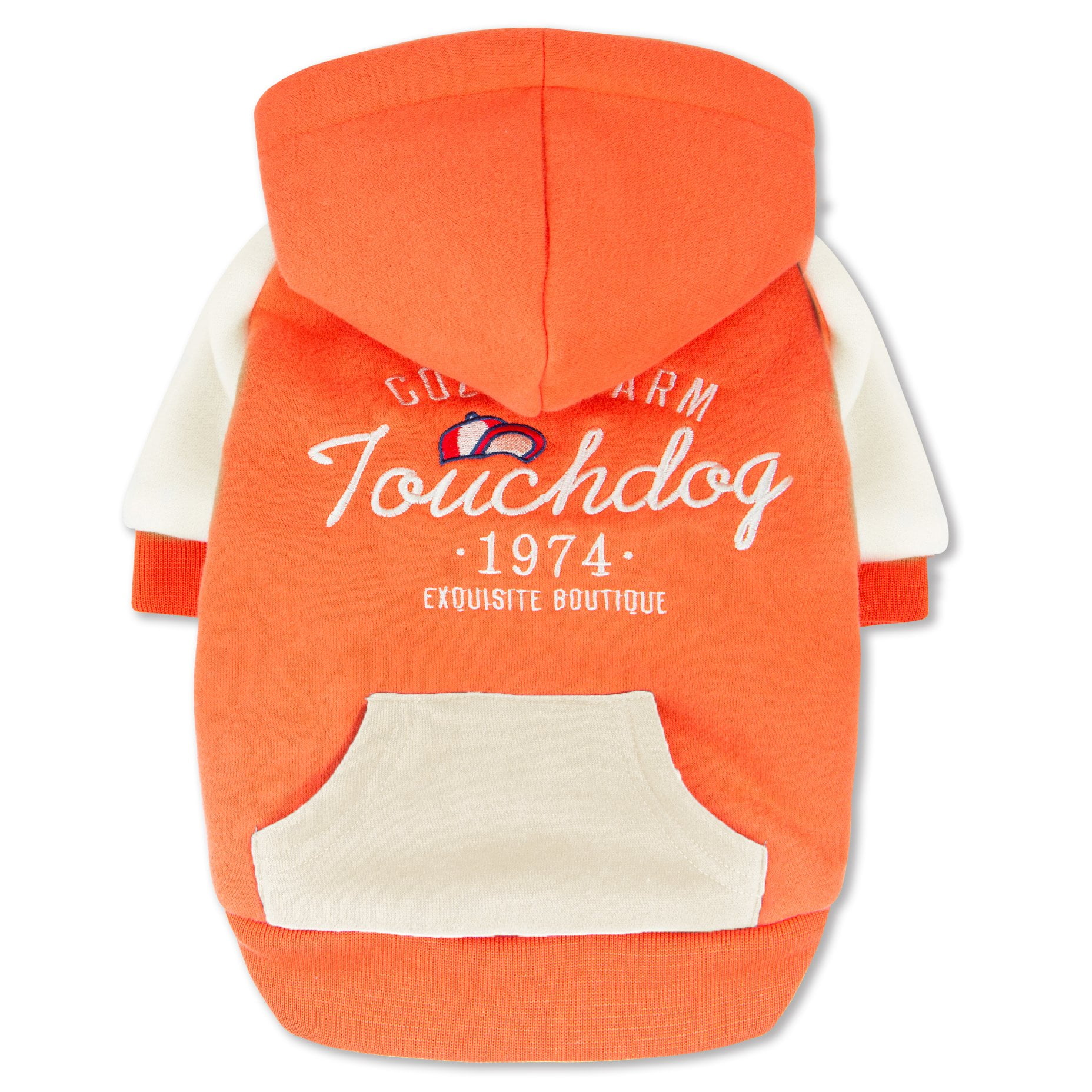 Touchdog 'Heritage' Soft-Cotton Fashion Dog Hoodie