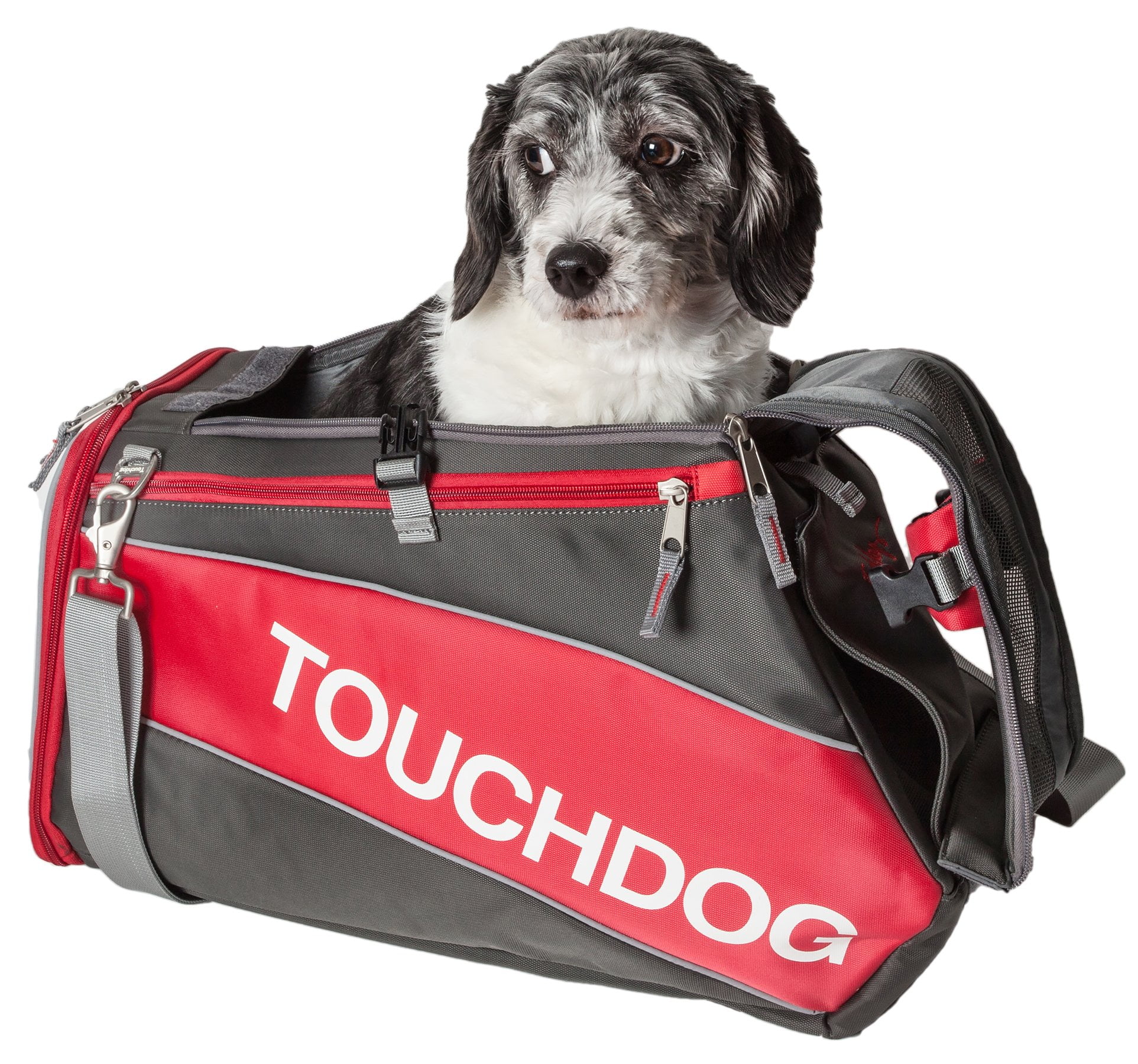 Touchdog ModernGlide Airline Approved WaterResistant Dog Carrier