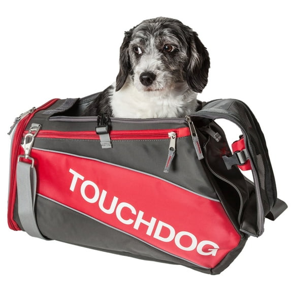 Touchdog Modern-Glide Airline Approved Water-Resistant Dog Carrier