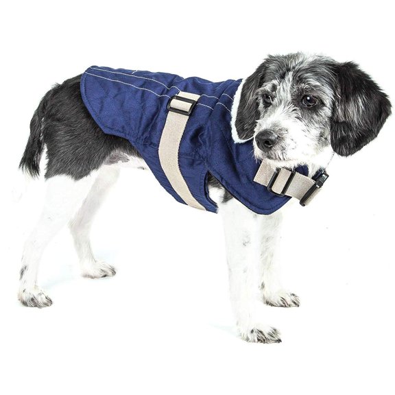 Touchdog Original Sherpa-Bark Designer Fashion-Forward Dog Coat