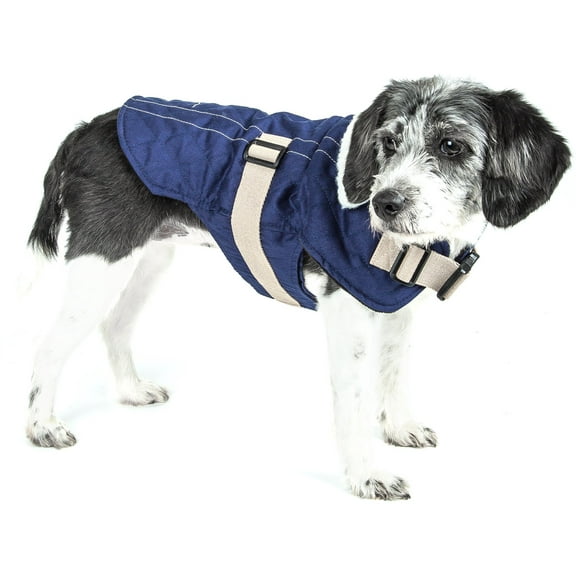 Touchdog Subzero-Storm Waterproof 3M Reflective Dog Coat w/ Blackshark technology