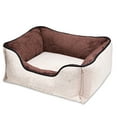 thumbnail image 1 of Touchdog 'Felter Shelter' Luxury Designer Premium Dog Bed- Medium/Beige, 1 of 1