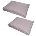 thumbnail image 1 of Touchdog PB78GYSM Hushky Water-Resistant Premium Rectangular Raised Dog Mat - Grey - Small, 1 of 3