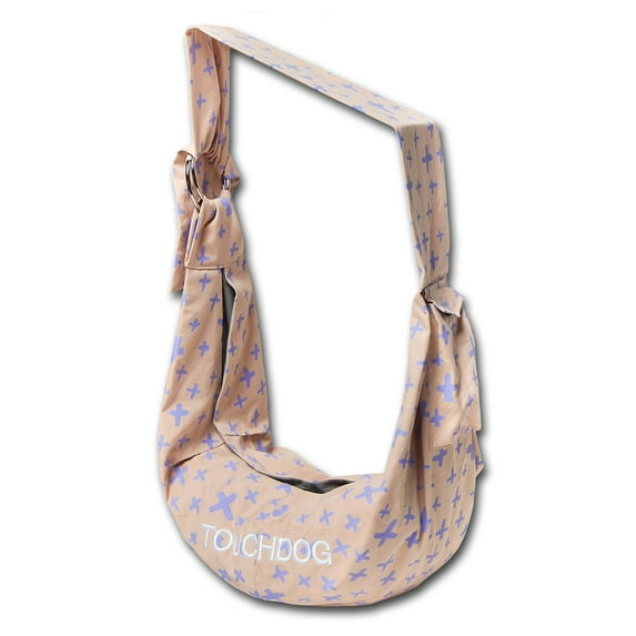 Touchdog 'Paw-Ease' Over-The-Shoulder Travel Sling Pet Carrier