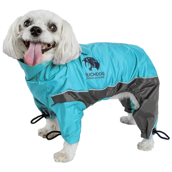 Touchdog Quantum-Ice Full-Bodied Adjustable and 3M Reflective Dog Jacket w/ Blackshark Technology