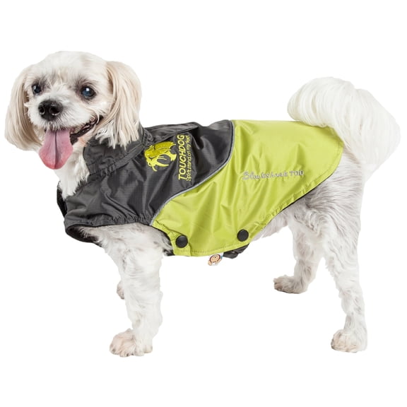 Helios Thunder-crackle Full-Body Waded-Plush Adjustable and 3M Reflective Dog Jacket