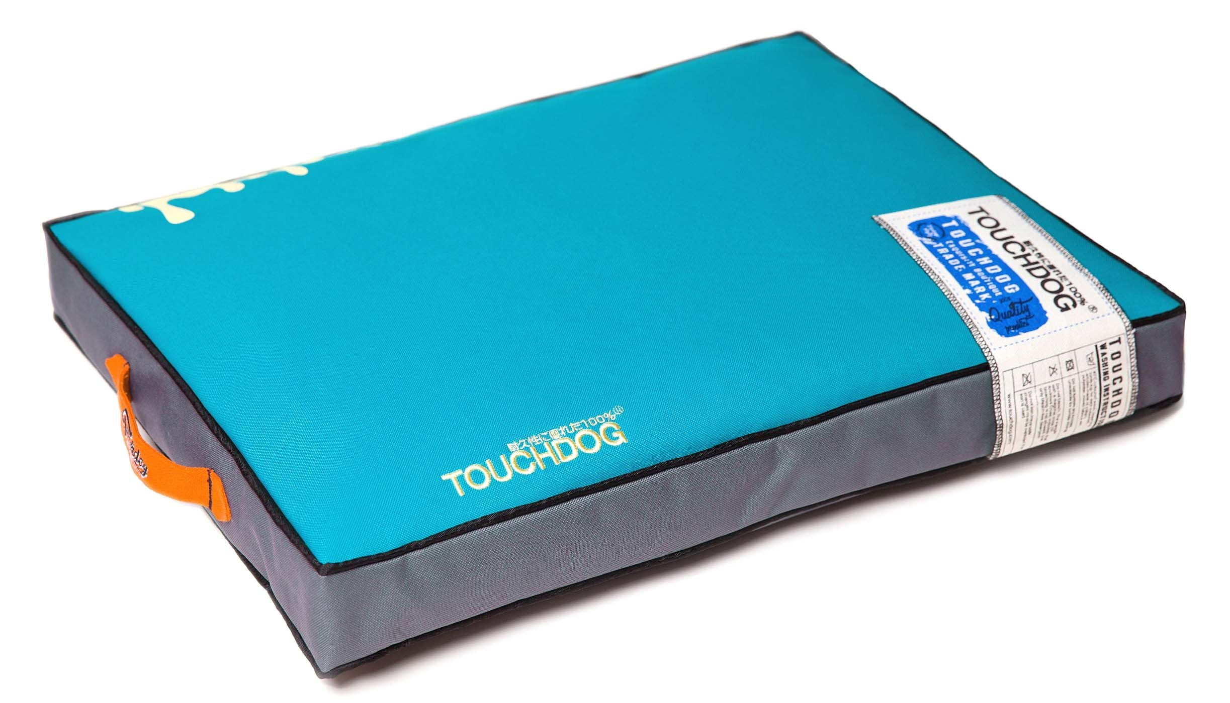 Pet Life Touchdog 'Hushky' Water-Resistant Premium Rectangular Raised Dog Mat