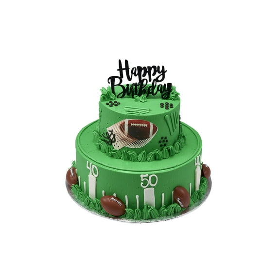 Touchdown 2 Tier Cake