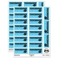 thumbnail image 1 of Touchdown Football Teacher Student School Sticker Set - Light Blue - Gloss Finish - 2.00" Large, 1 of 7