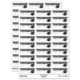 thumbnail image 1 of Touchdown Football Teacher Student School Sticker Set - White - Matte Finish - 1.75" Medium, 1 of 7
