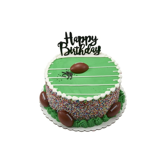 Touchdown Round Cake