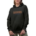 thumbnail image 1 of Touchdown Season, Football Lover Gift, Black Hooded Sweatshirt or Hoodie, 3XL, 1 of 5