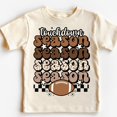 thumbnail image 1 of Touchdown Season Toddler Shirt, Football Kids Shirt TODDLER SHORT SLEEVE TEE BELLA CANVAS 3001T, 1 of 3