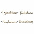 thumbnail image 1 of Touchdown Sign Unfinished Wood Cutout Home Decor DIY Option 2- 30" Wide / 1/4", 1 of 3