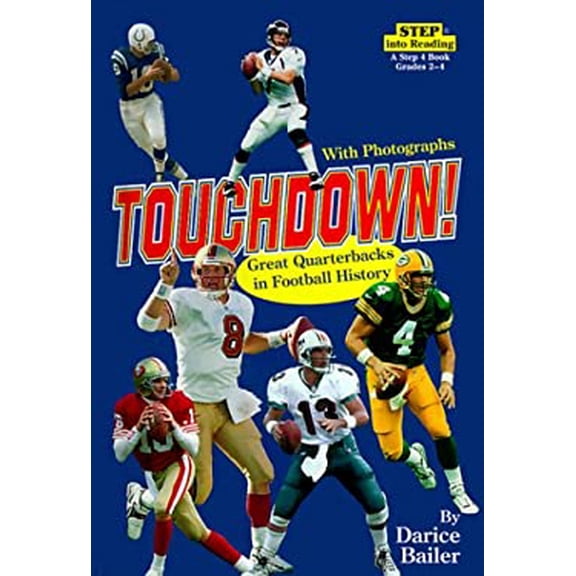 Pre-Owned Touchdown! Step into Reading Library Binding Darice Bailer