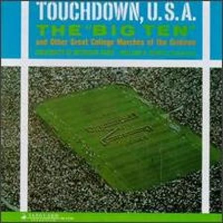 Pre-Owned Touchdown USA!: Big Ten Marches (CD 0015707210027) by University of Michigan Band