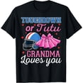 thumbnail image 1 of Touchdown or Tutu Grandma Loves You Football Gender Reveal T-Shirt, 1 of 4