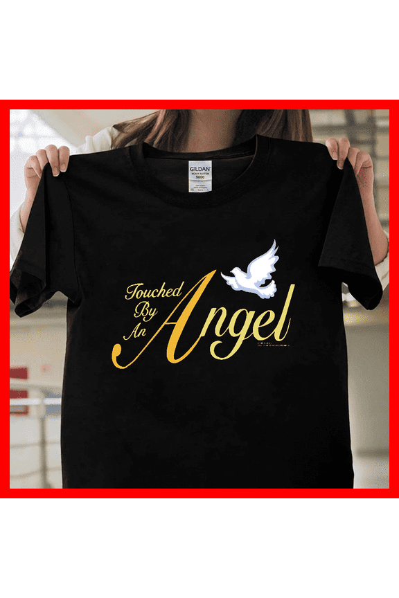 Touched By An Angel TV Show Graphic Vintage 1996 CBS Retro Fan Gift T1511 Unisex Graphic T-Shirt Soft Cotton, Sizes S-5XL