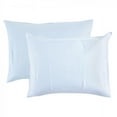 thumbnail image 1 of Touched by Nature Baby Boy Organic Cotton Toddler Pillowcase, Powder Blue, One Size, 1 of 2