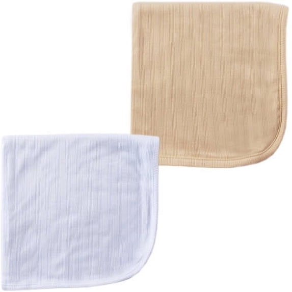 Touched by Nature Baby Boys' Organic Cotton Swaddle Blanket, 2-Pack, Choose Your Color