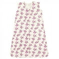 thumbnail image 1 of Touched by Nature Baby Girl Organic Cotton Sleeveless Wearable Sleeping Bag, Sack, Blanket, Cherry Blossom, 0-6 Months, 1 of 2