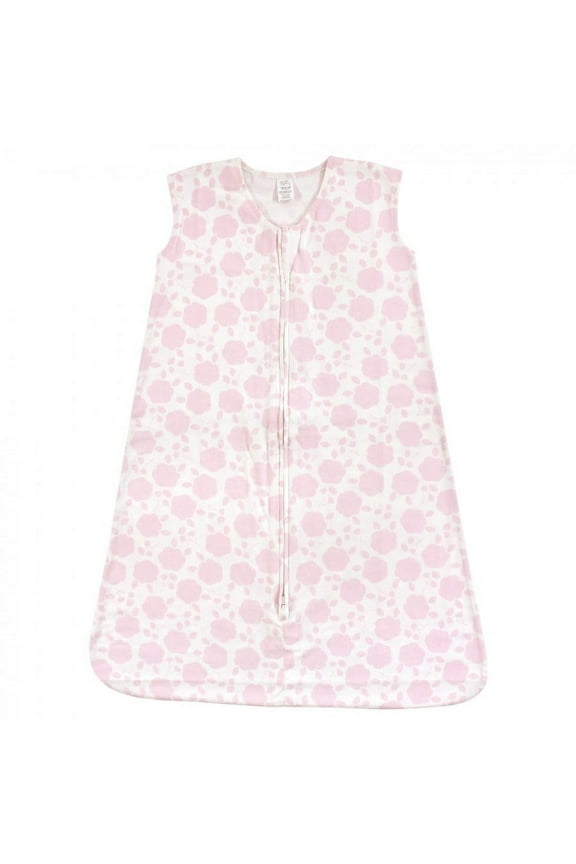 Baby Girl Organic Cotton Sleeveless Wearable Sleeping Bag, Sack, Blanket, Floral Shadow, 18-24 Months