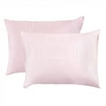thumbnail image 1 of Touched by Nature Baby Girl Organic Cotton Toddler Pillowcase, Barely Pink, One Size, 1 of 2
