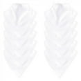 thumbnail image 1 of Touched by Nature Baby Organic Cotton Bandana Bibs 10pk, White, One Size, 1 of 2