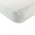 thumbnail image 1 of Touched by Nature Baby Organic Cotton Crib Sheet, Light Gray, One Size, 1 of 2