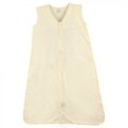 thumbnail image 1 of Touched by Nature Baby Organic Cotton Sleeveless Wearable Solid Color Sleeping Bag, Sack, Blanket, Solid Cream, 18-24 Months, 1 of 1