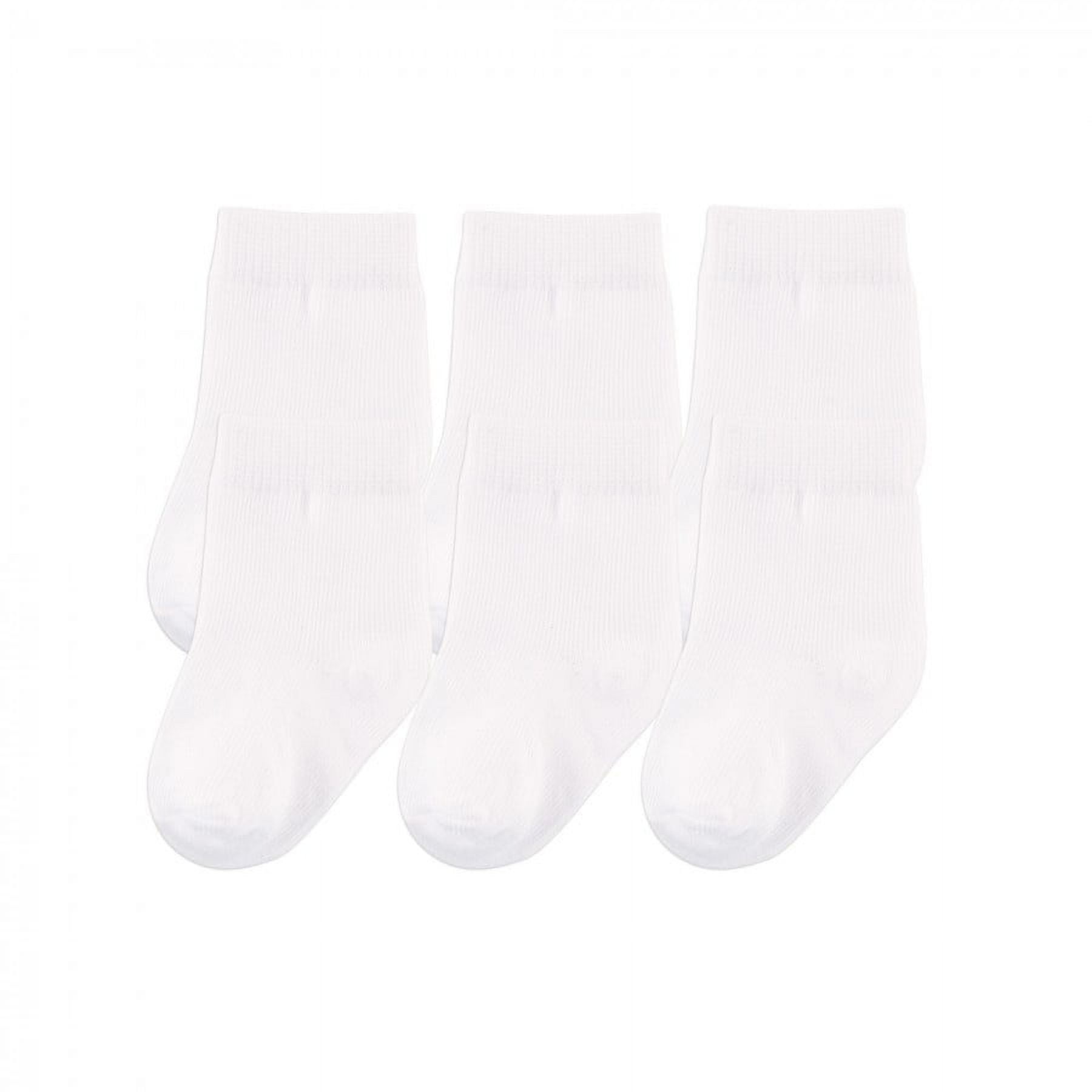 Touched by Nature Baby Unisex Organic Cotton Socks, White, 12-24 Months