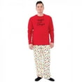 thumbnail image 1 of Touched by Nature Mens Unisex Holiday Pajamas, Merry and Bright, X-Large, 1 of 3