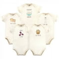 thumbnail image 1 of Touched by Nature Organic Cotton Bodysuits 5pk, Muffin, 6-9 Months, 1 of 6