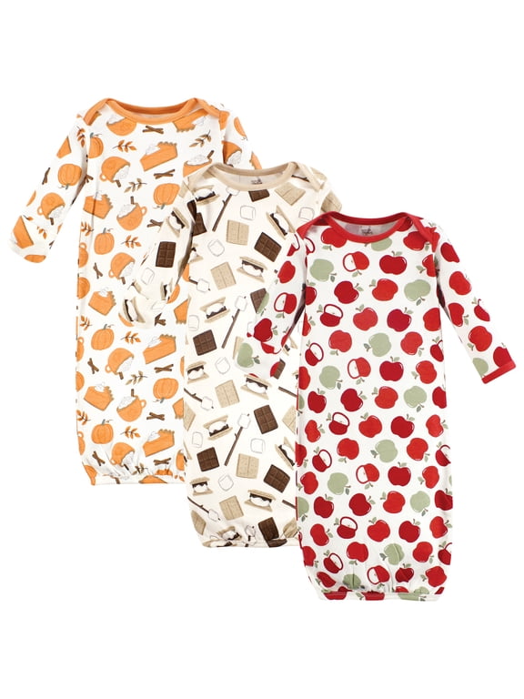 Organic Cotton Gowns, Fall Foods, Preemie-Newborn