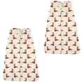thumbnail image 1 of Touched by Nature Organic Cotton Safe Sleep Wearable Blanket Sleeping Bag 2 Pack, Boho Fox, 0-6 Months, 1 of 1