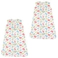 thumbnail image 1 of Touched by Nature Organic Cotton Safe Sleep Wearable Blanket Sleeping Bag 2 Pack, Butterflies, 12-18 Months, 1 of 1