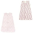 thumbnail image 1 of Touched by Nature Organic Cotton Safe Sleep Wearable Blanket Sleeping Bag 2 Pack, Cherry Blossoms and Floral Shadow, 6-12 Months, 1 of 1