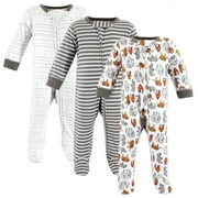 Touched by Nature Organic Cotton Sleep and Play, Neutral Endangered Safari, Preemie