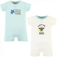 thumbnail image 1 of Touched by Nature Unisex Baby Organic Cotton Rompers, Save The Bees, 9-12 Months, 1 of 4