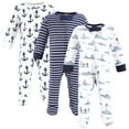 thumbnail image 1 of Touched by Nature Unisex Baby Organic Cotton Sleep and Play, Lighthouse Seagull, 0-3 Months, 1 of 5