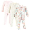 thumbnail image 1 of Touched by Nature Unisex Baby Organic Cotton Sleep and Play, Traditional Floral, Newborn, 1 of 5