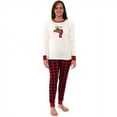 thumbnail image 1 of Touched by Nature Womens Unisex Holiday Pajamas, Moose, Medium, 1 of 3