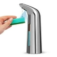 thumbnail image 1 of Automatic Soap Dispenser, 13.5oz/400ml Soap Dispenser, Touchless Hand Sanitizer Dispenser Electric, Motion Sensor Waterproof Pump for Bathroom Kitchen Dish Soap, Silver, 1 of 7