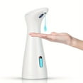 thumbnail image 1 of Touchless Automatic Soap Dispenser – Infrared Sensor, Hands-Free Operation, Adjustable Output, Battery-Powered (AAA Not Included), Modern Black Design for Bathroom, Kitchen, Office, Hotel Use, 1 of 6