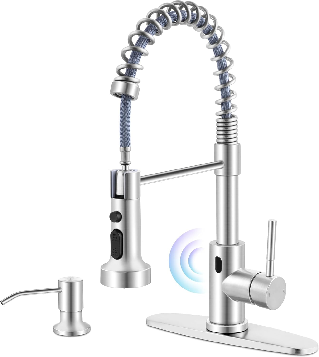 Touchless Kitchen Faucet With Soap Dispensernull