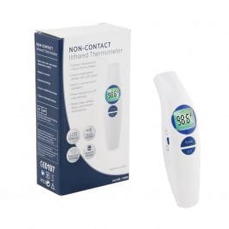 Touchless Non-contact Forehead Thermometer for Adults and Kids, Digital Infrared Thermometer for Home with Fever Indicator, Instant Accurate Reading FR800