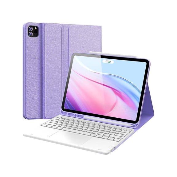 Touchpad Keyboard Case for Huawei Matepad SE 10.4 Inch 2022 Model AGS5-W09 / AGS5-L09 Smart Folio Cover with Pencil Holder, Magnetic Detachable Wireless Bluetooth Keyboard