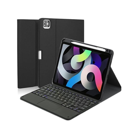 Touchpad Keyboard Case for Huawei Matepad SE 10.4 Inch 2022 Model AGS5-W09 / AGS5-L09 Smart Folio Cover with Pencil Holder, Magnetic Detachable Wireless Bluetooth Keyboard