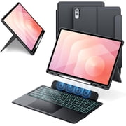Touchpad Keyboard Case for Samsung Galaxy Tab S11 Ultra 14.6 Inch 2025-7 Colors Backlit Detachable Magnetic Keyboard - Folio Case for Tablet S11 Ultra with S Pen Holder SM-X936B/ SM-X930